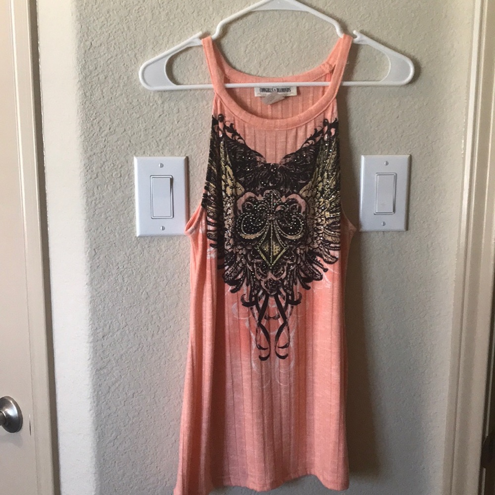 Cowgirls and Diamonds top